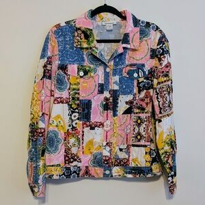 Colorful Patchwork Women's Jacket
